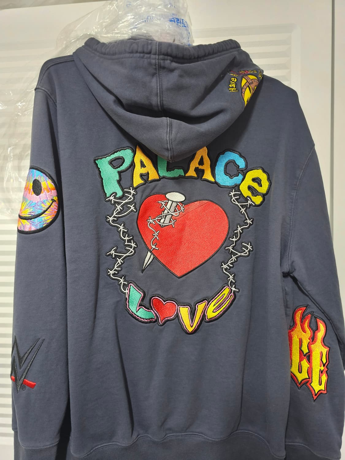 팔라스 wwe 남색 후드 상품이미지2