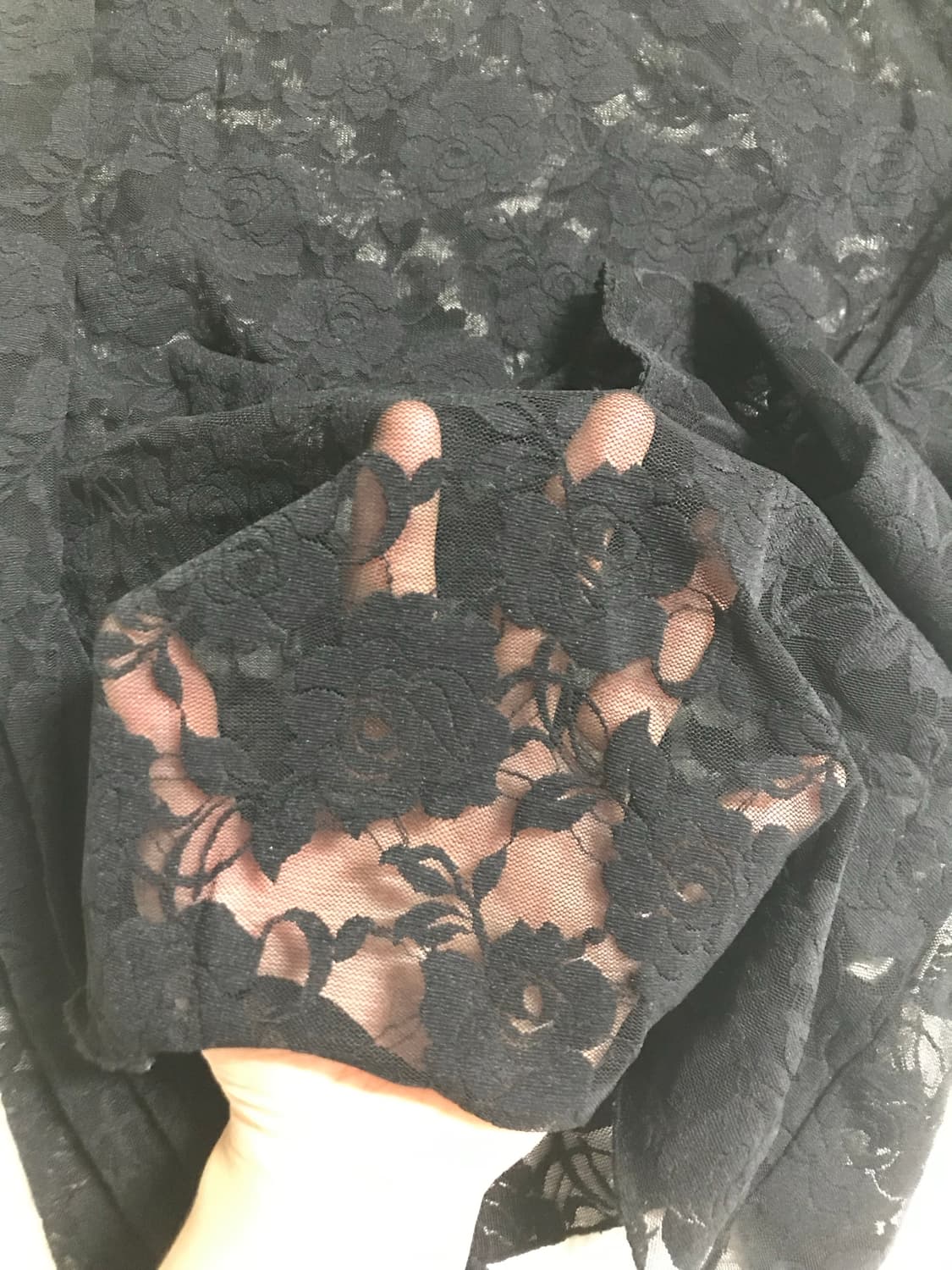 빈티지 시스루 레이어드 긴팔티 상품이미지4