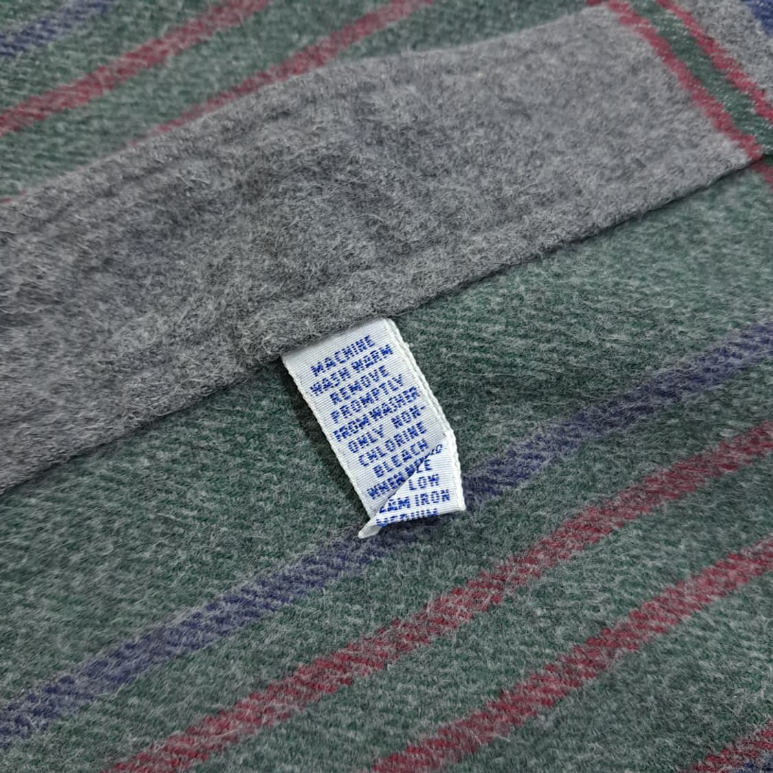 CL093 L 폴로 랄프로렌 멀티 컬러 타탄 체크 플란넬 버튼 다운 셔 상품이미지5