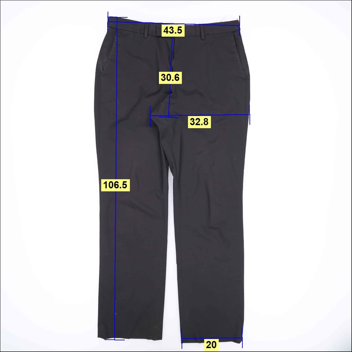 32 무신사 블랙 슬랙스 0622H 상품이미지5
