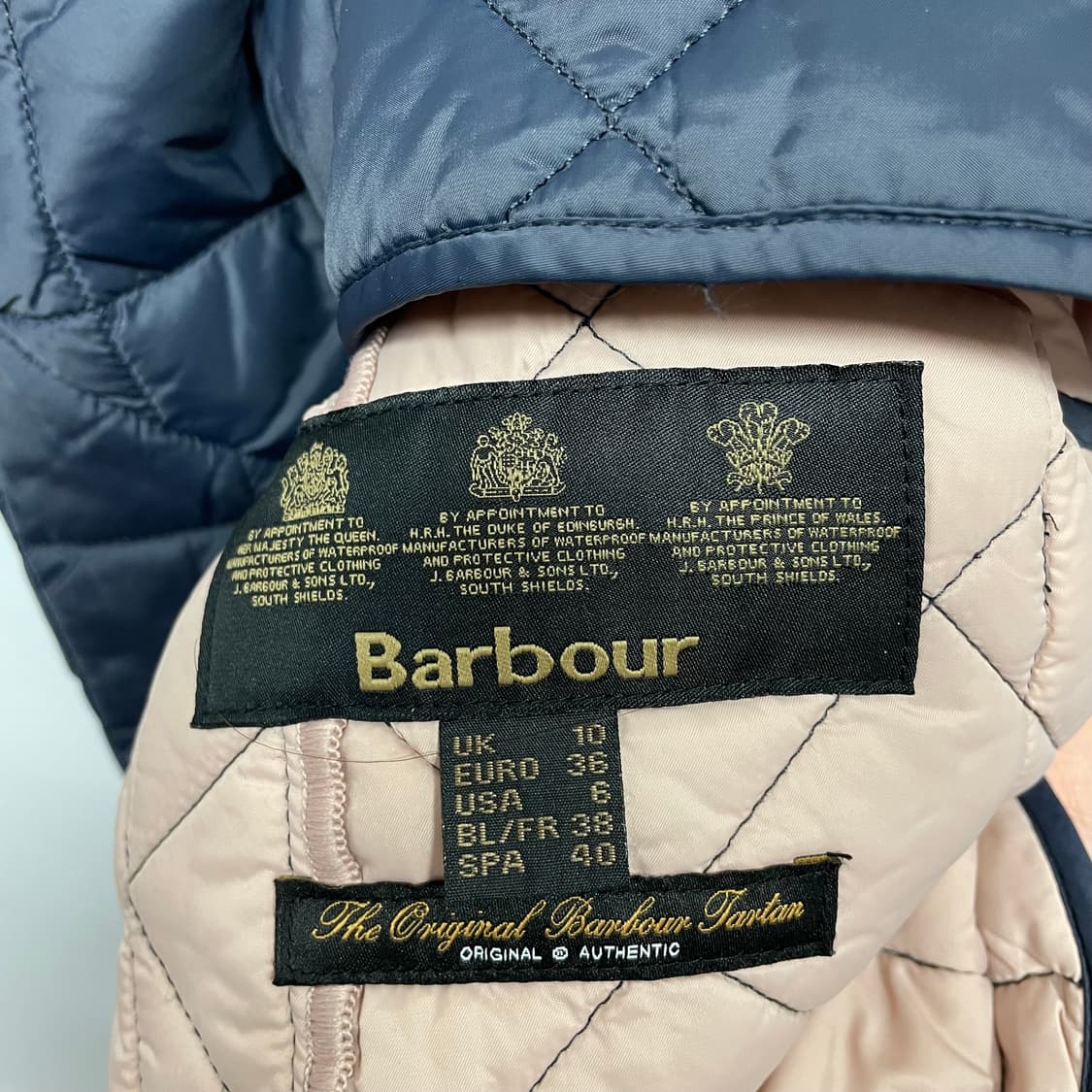 바버 데브론 퀼팅자켓 uk10 상품이미지6