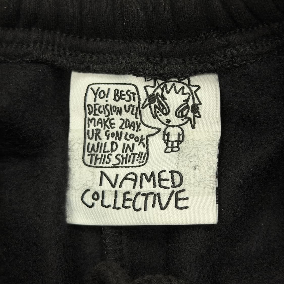 네임드콜렉티브 스톤 스웻팬츠 바지 블랙 XS 상품이미지5