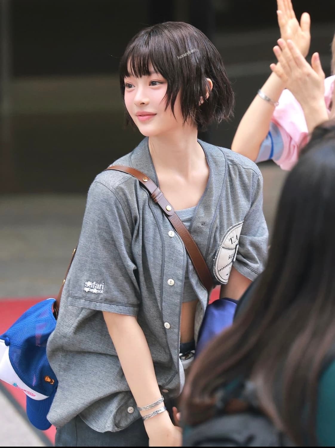 (0) 사파리스팟 루 베이스 유니폼 더그아웃 셔츠 그레이 상품이미지1