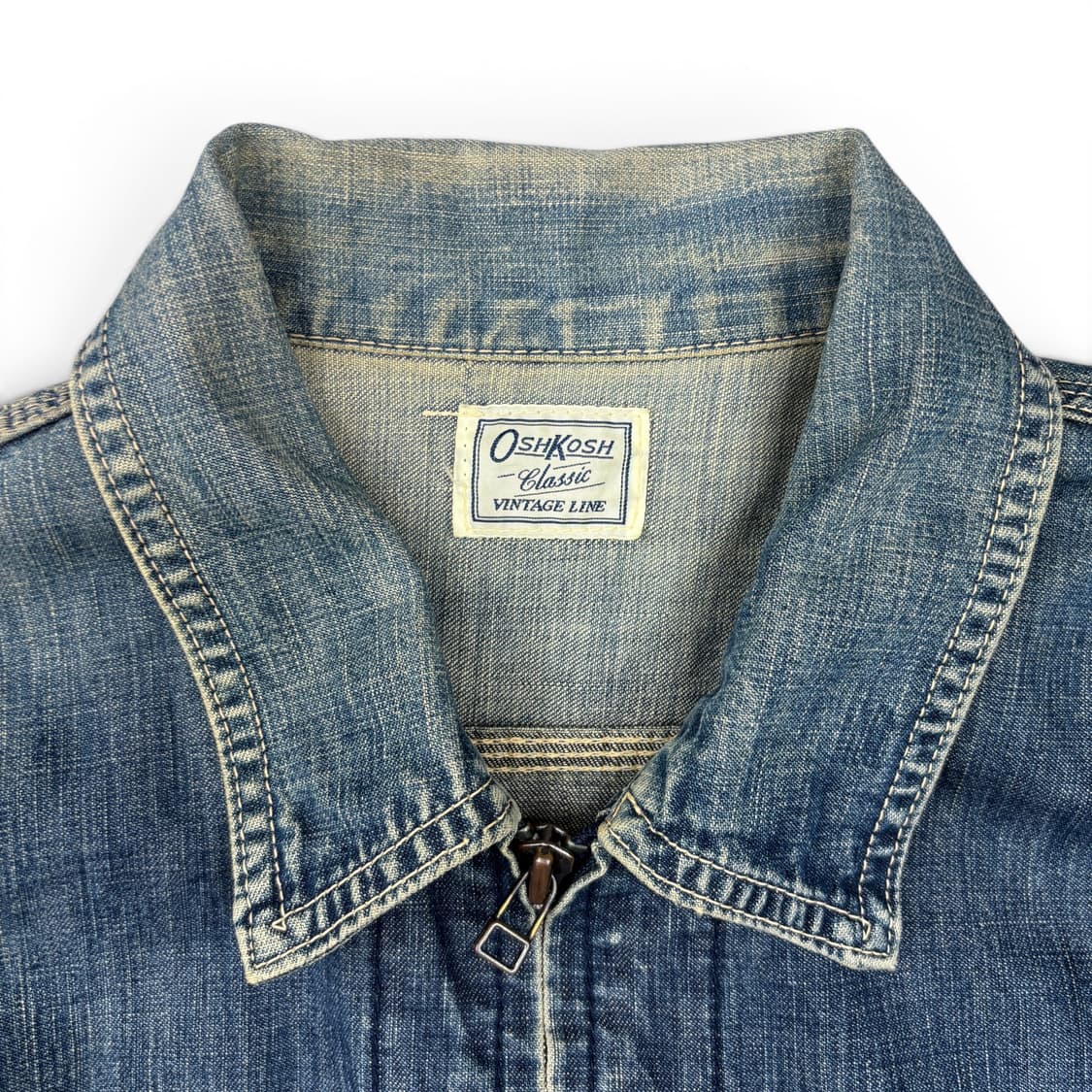 90's Oshkosh 풀 집 데님 자켓 상품이미지3
