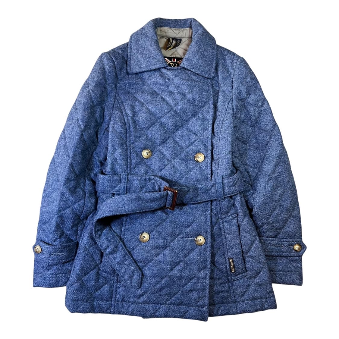 라벤햄 벨티드 더블 퀼팅자켓 상품이미지1