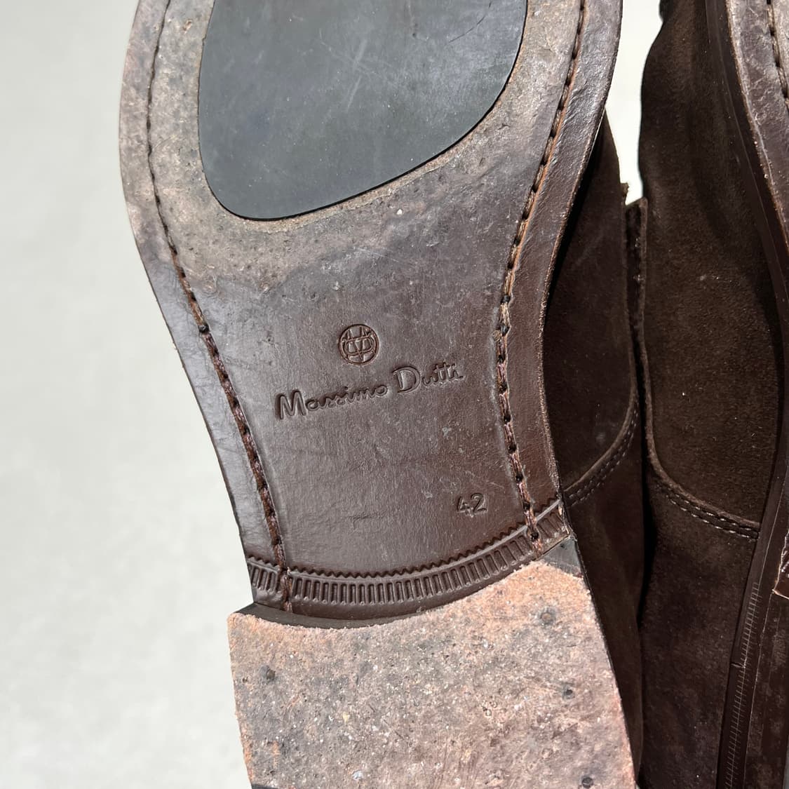 마시모두띠 스웨이드 몽크 스트랩 슈즈 s09288 상품이미지9