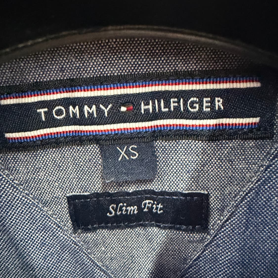 90 타미힐피거 여자 샴브레이 셔츠 상품이미지3