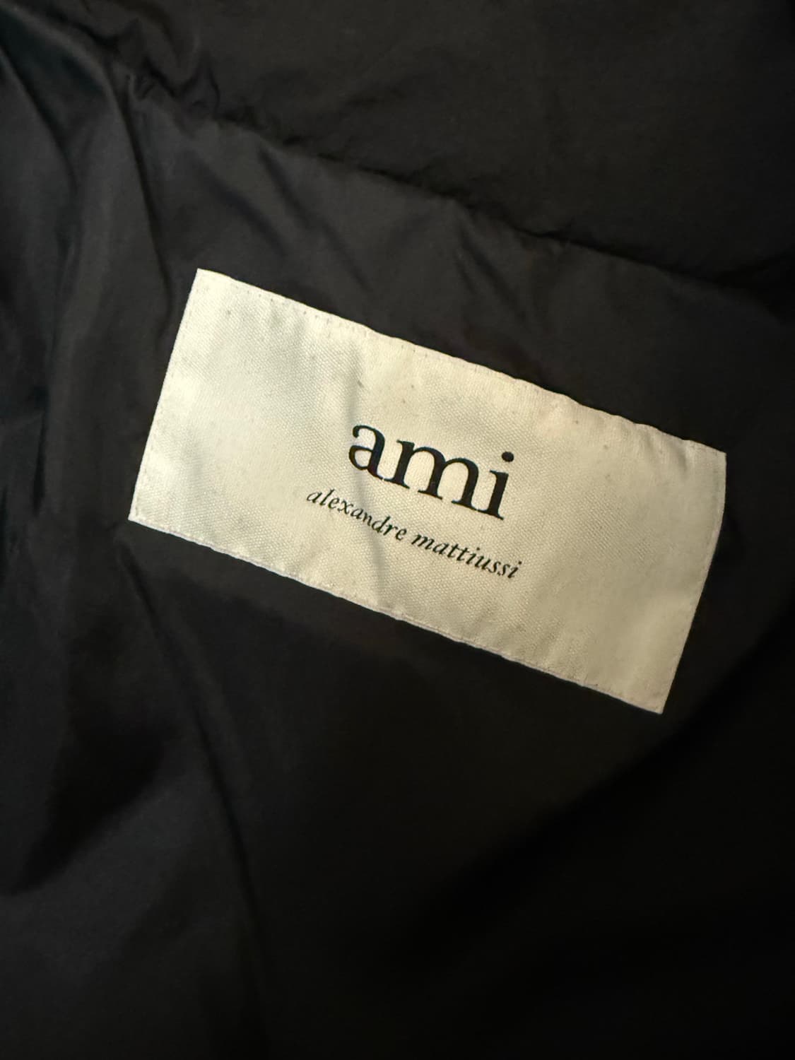 아미 AMI 하트로고 스몰 패딩 s 사이즈 상품이미지2