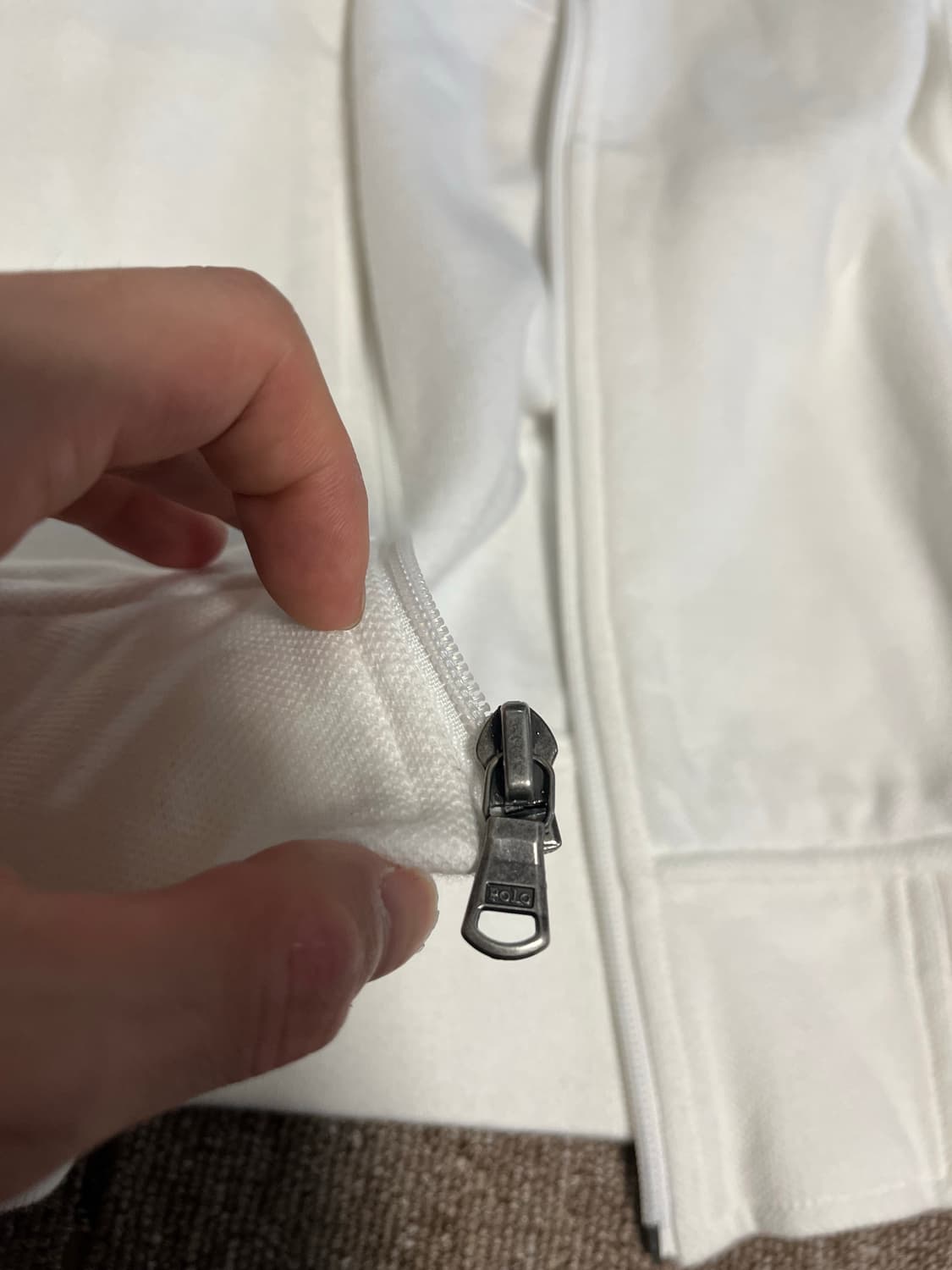 폴로 빅포니 스위스플래그 코튼집업(화이트)#성조기 상품이미지7