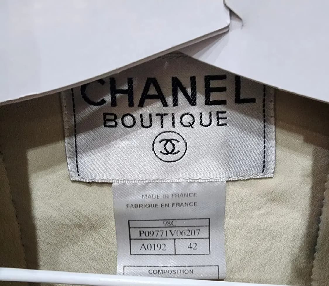 샤넬 트위드 자켓 42사이즈 상품이미지5