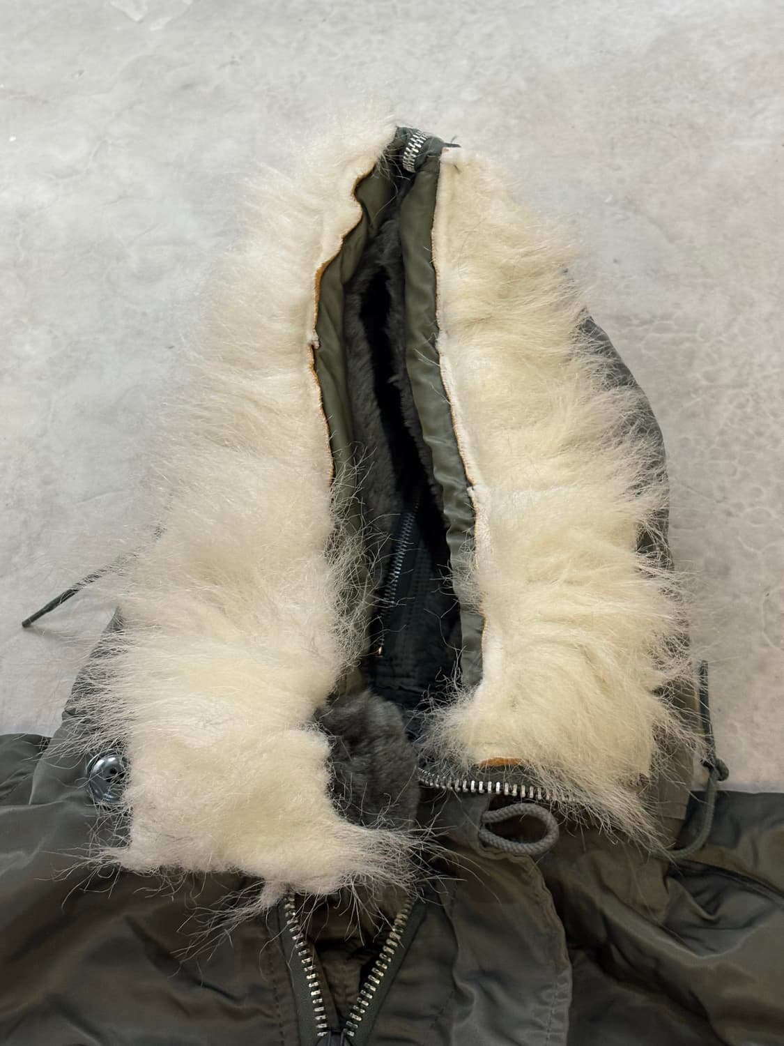 [XL] N2B 알파 인더스트리 USA 봄버 IDEAL 지퍼 군용 상품이미지6