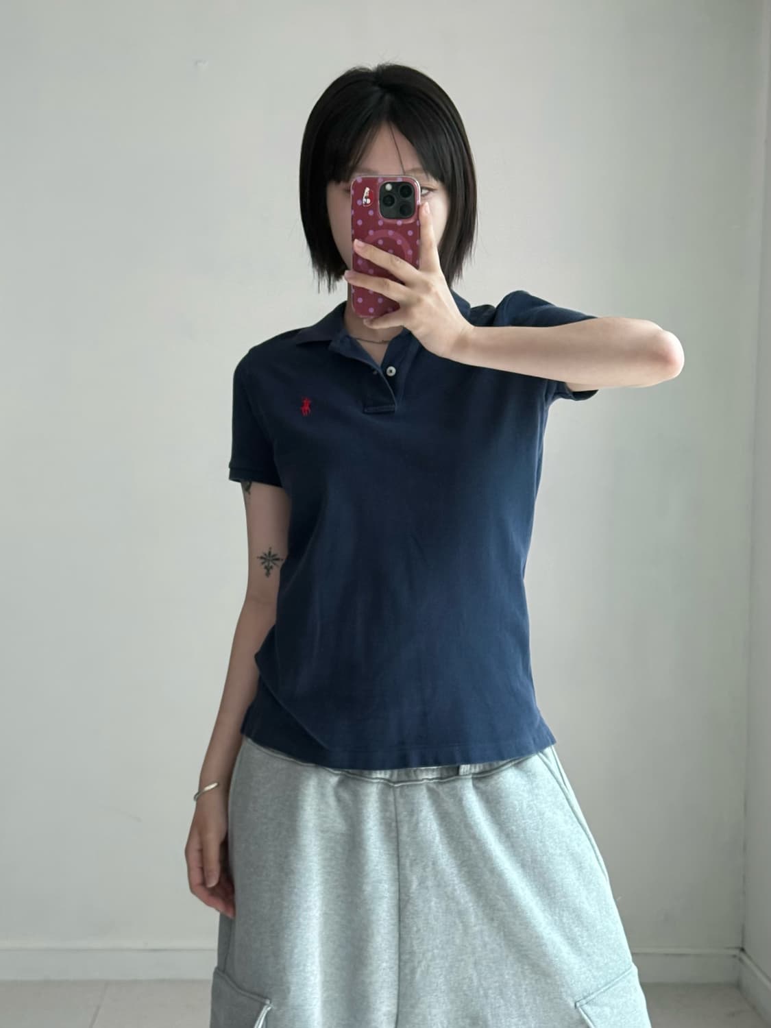 폴로 네이비 pk 반팔티 상품이미지1