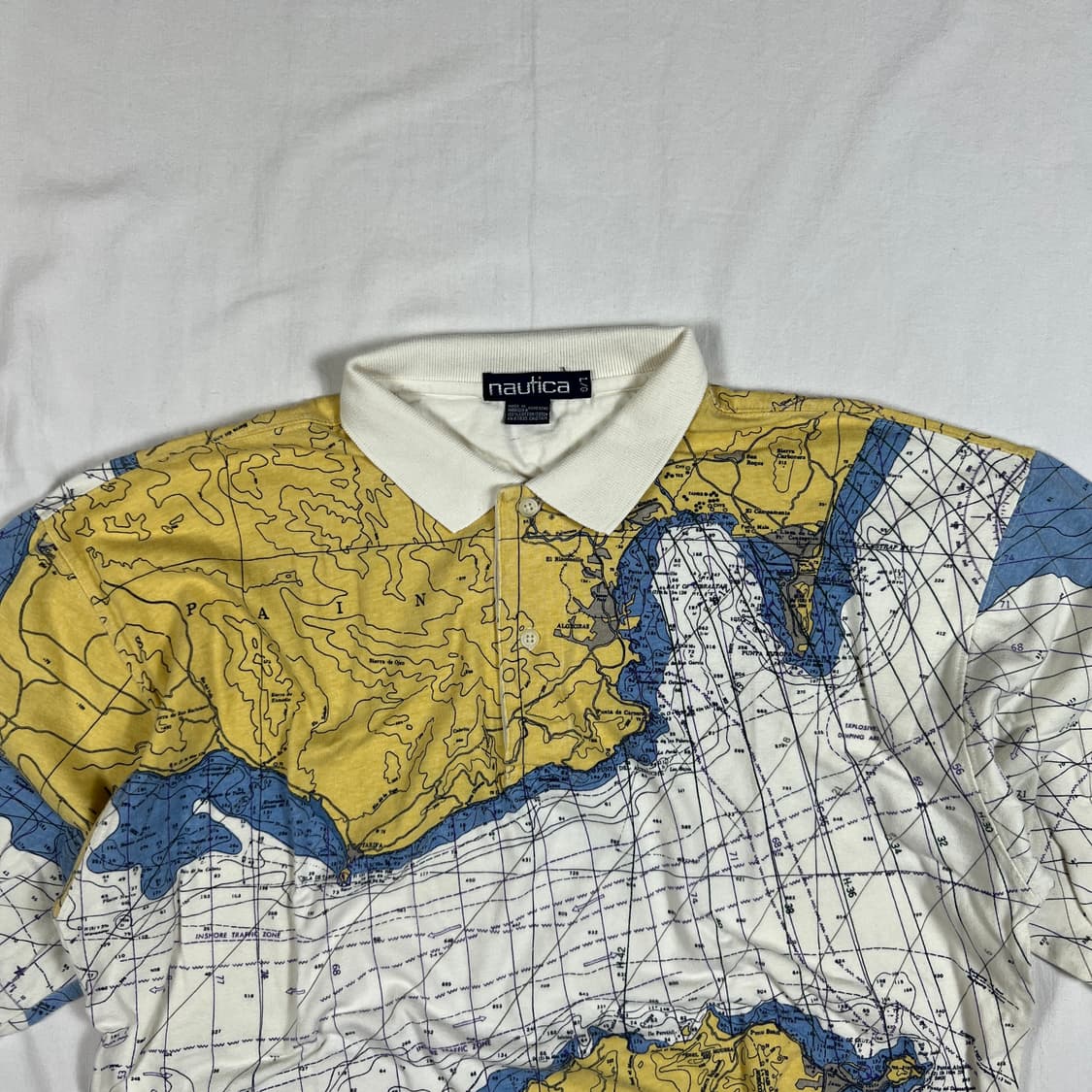 90‘s 노티카 nautica 맵 pk 반팔카라티 상품이미지2