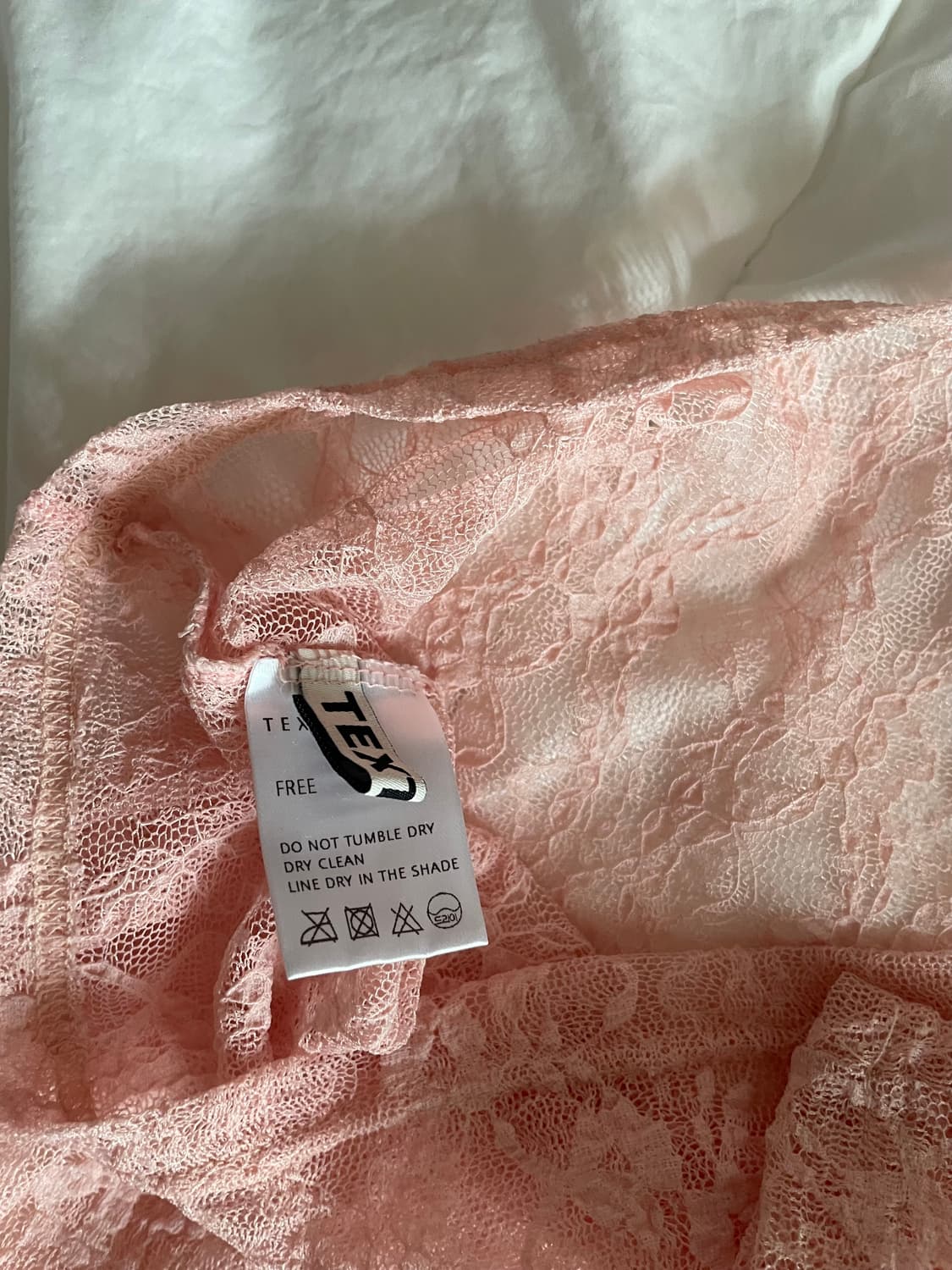 (vintage) 시스루 레이스 티 상품이미지7