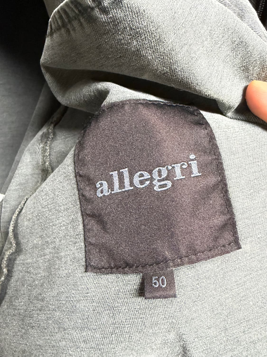 알레그리 카키 데님 트러커50 상품이미지4