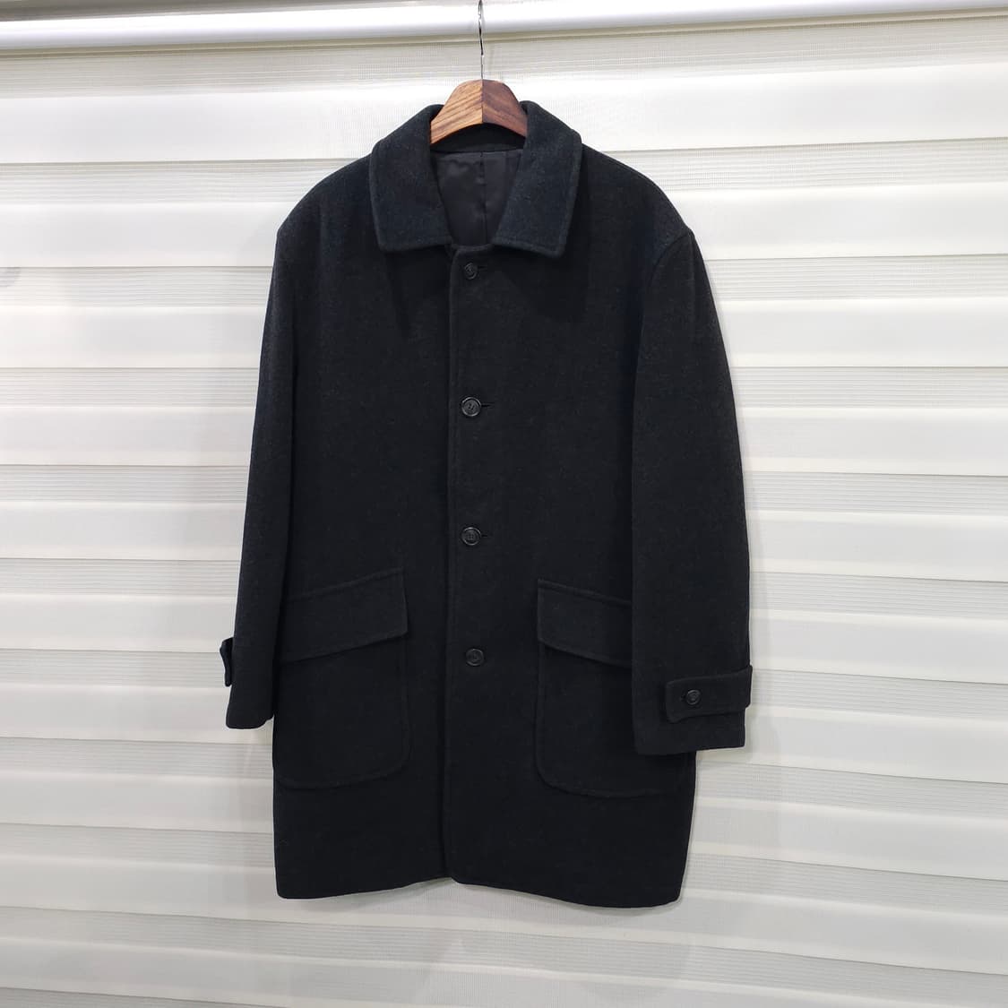 MONTEVISO ITALY 캐시미어 울 혼용 코트- L 상품이미지1