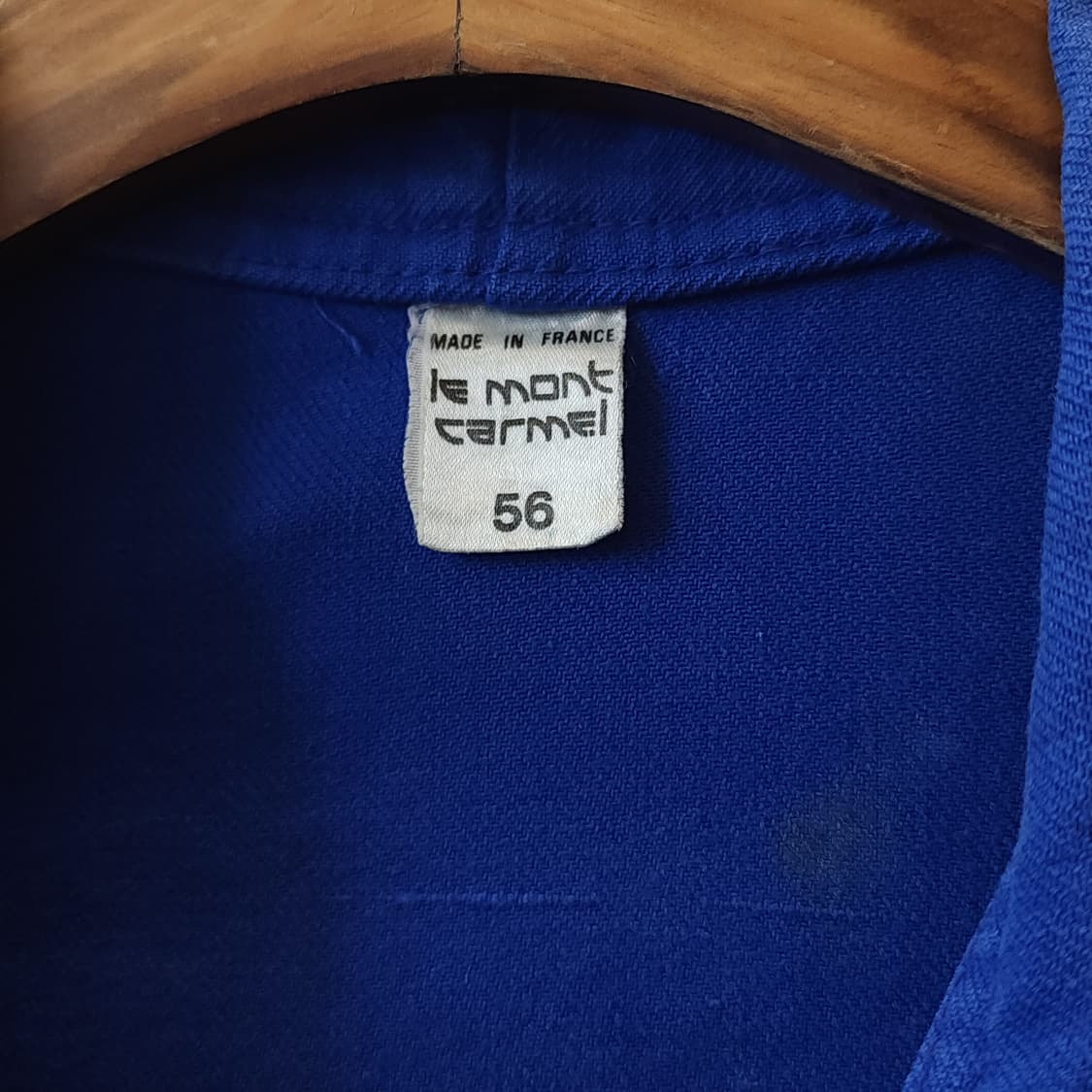 60s 프렌치 워크자켓 프렌치자켓 블루 워크자켓 56 상품이미지5