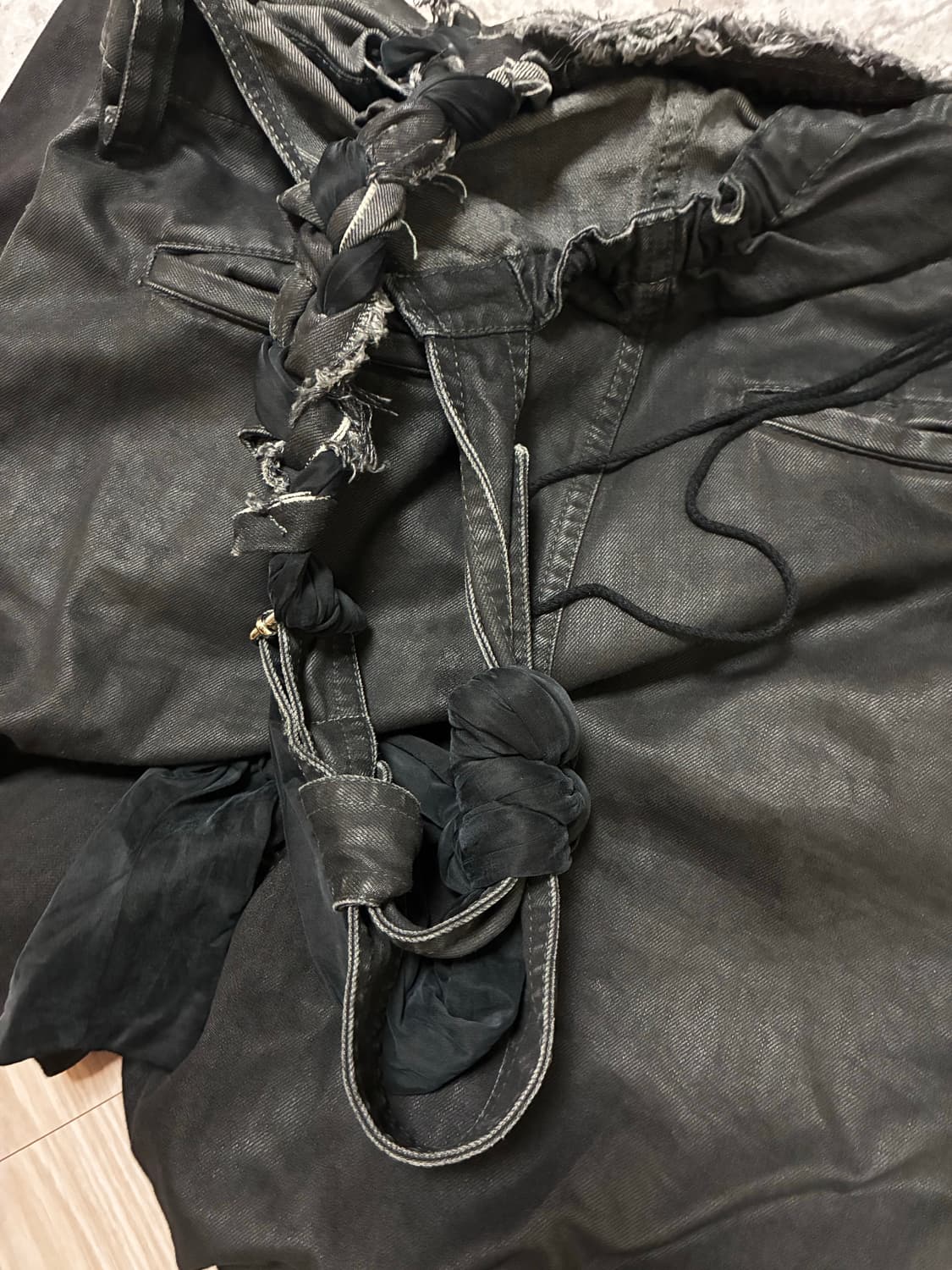 마리아노 officina 코튼 데님 팬츠 S 상품이미지2