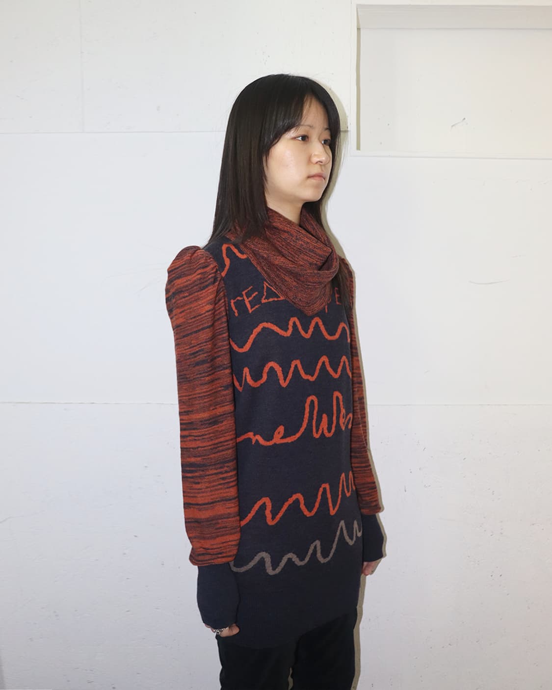 비비안 웨스트우드 레드 라벨 11AW 웨이트 터틀넥 니트 상품이미지2