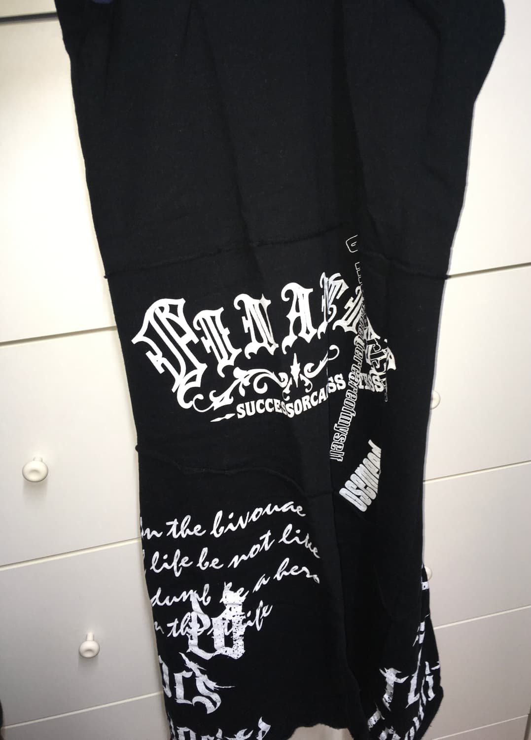 블랙 롱 스커트 상품이미지1