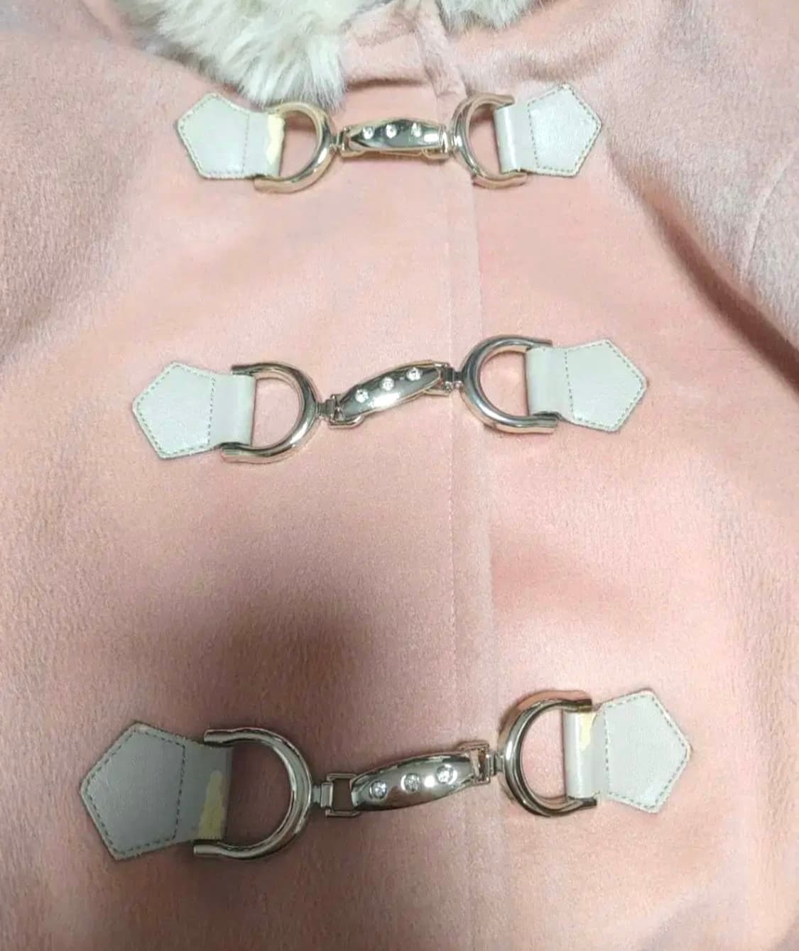 세실맥비 대대장 딸기우유 로걀 히메갸루 달천깔 핑크 숏코트🍓 상품이미지2