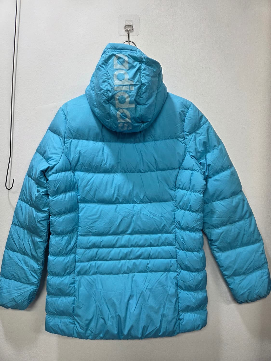아디다스 하늘색 덕다운 패딩 점퍼 Y2K  상품이미지6