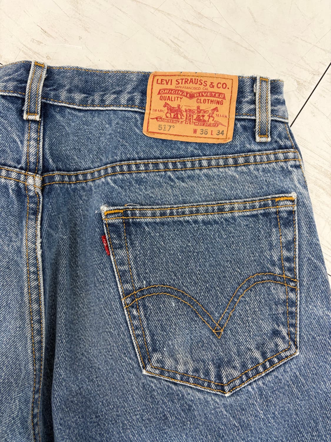 a212) 36 리바이스 517 부츠컷 상품이미지5