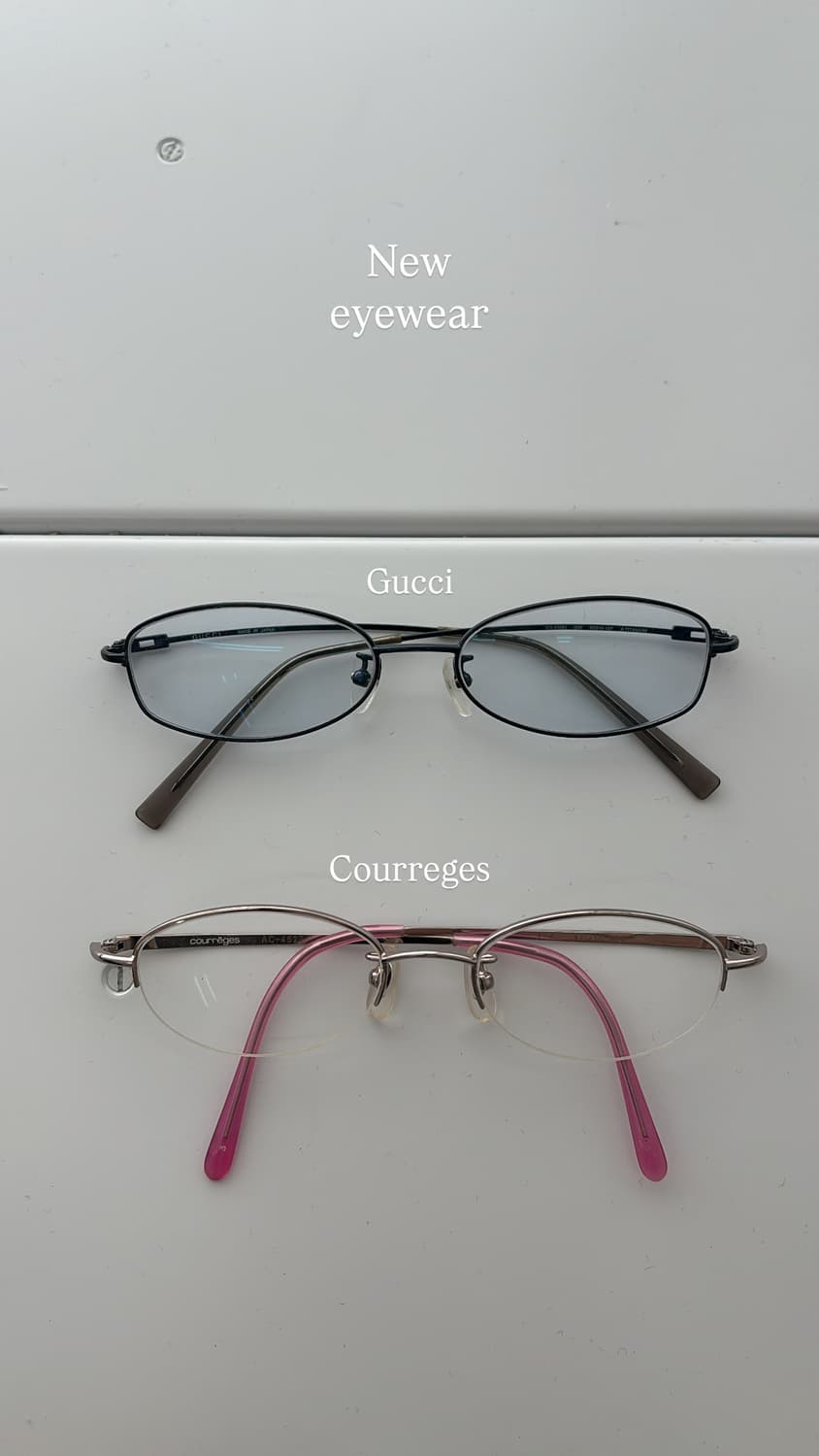 Courreges pink glasses 상품이미지6