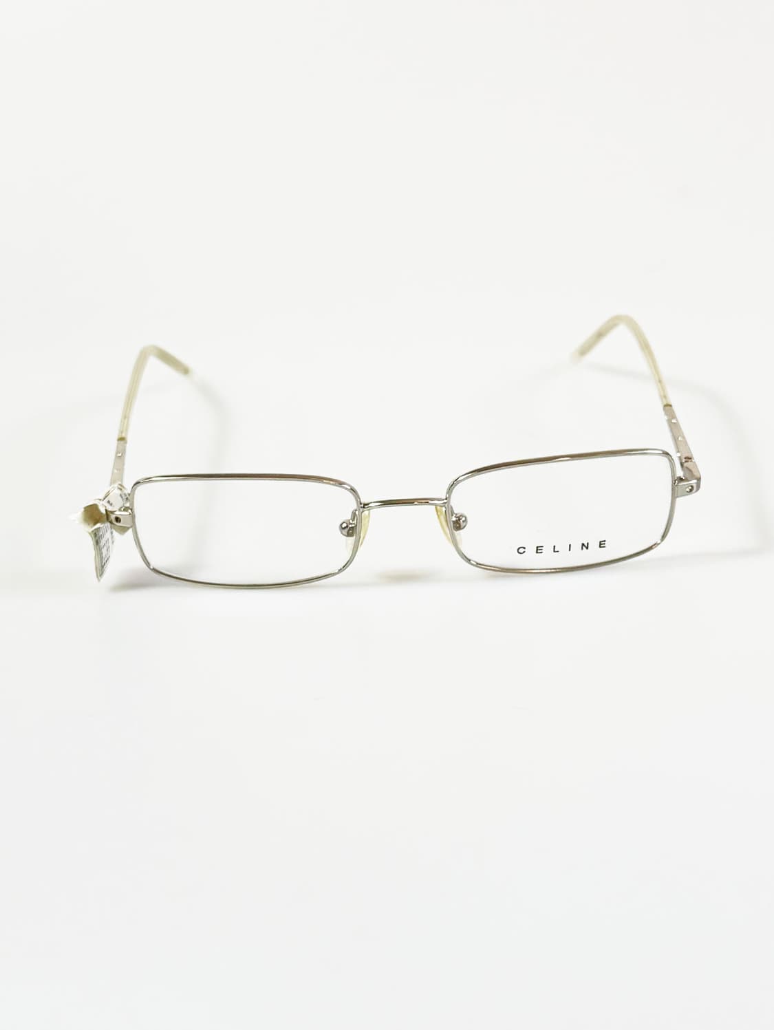 CELINE 셀린느 실버 메탈 슬림 스퀘어 빈티지 안경 상품이미지2