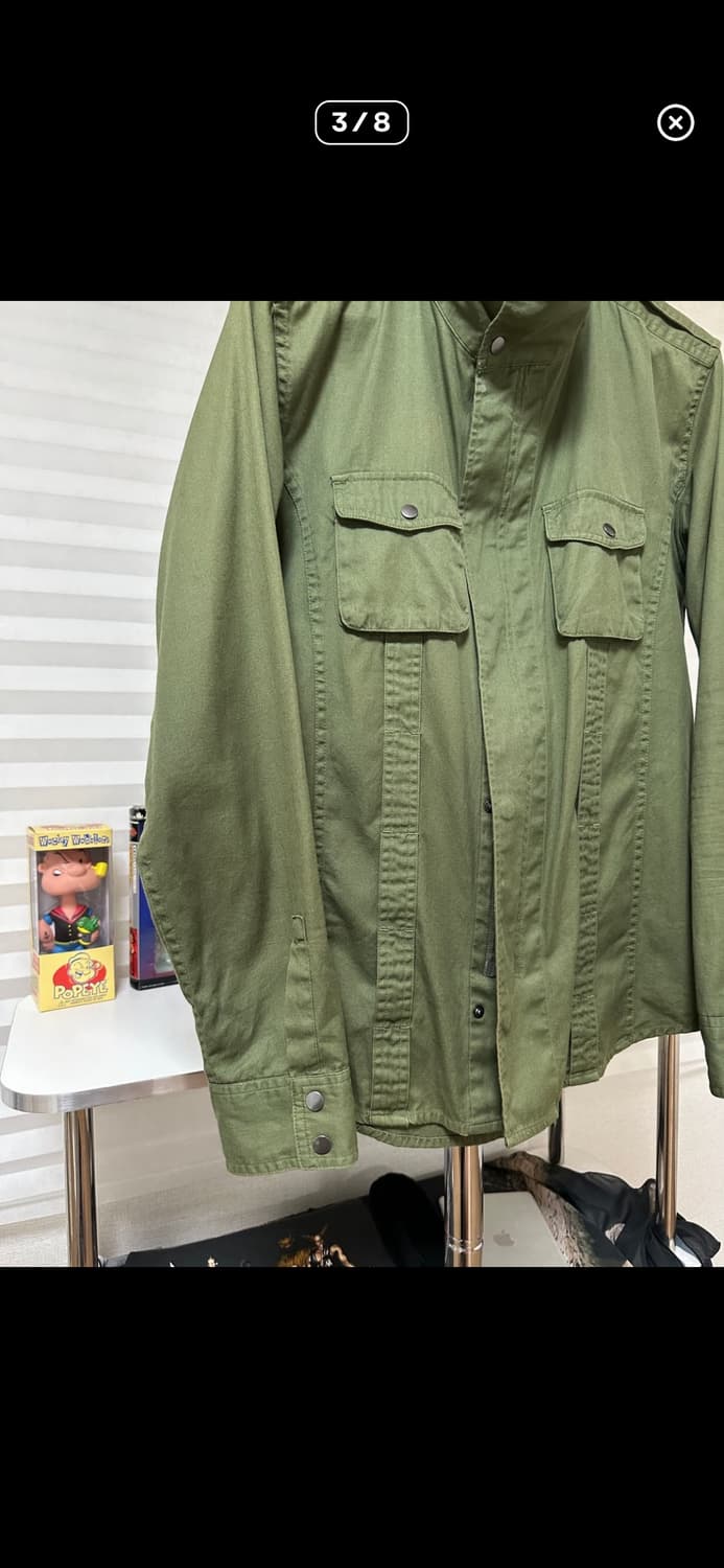 BEAMS HEART Military Shirt Jacket 상품이미지3