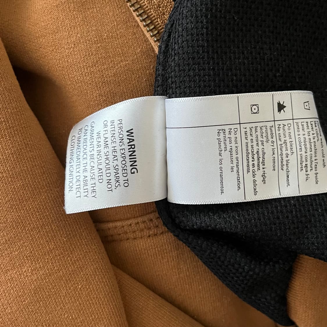 Carhartt 써멀 후드 집업 상품이미지5