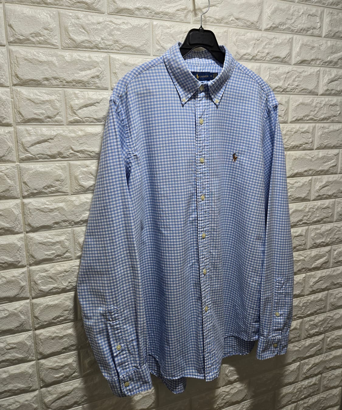 랄프로렌 멀티포니 클래식핏 체크셔츠 100~105 상품이미지2