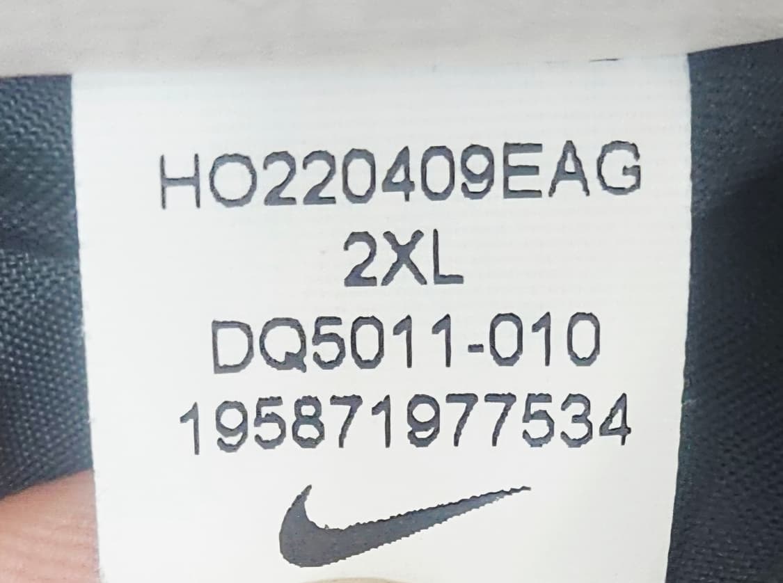 (110)2XL☆초대장급☆나이키 NSW어센틱 [블랙] 바시티 울자켓점퍼 상품이미지4