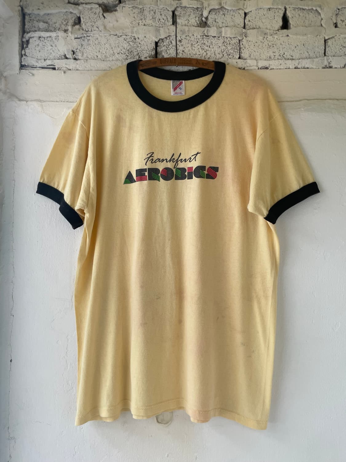 1980-90's Vintage JERZEES Ringer T-Shirt 상품이미지1