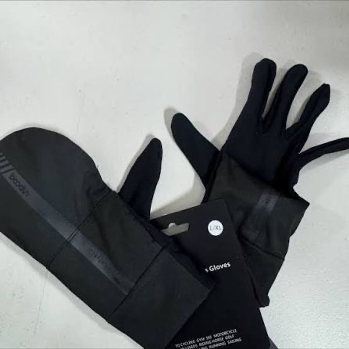 온러닝 코어 글러브 러닝장갑 블랙 M(새상품) 상품이미지4