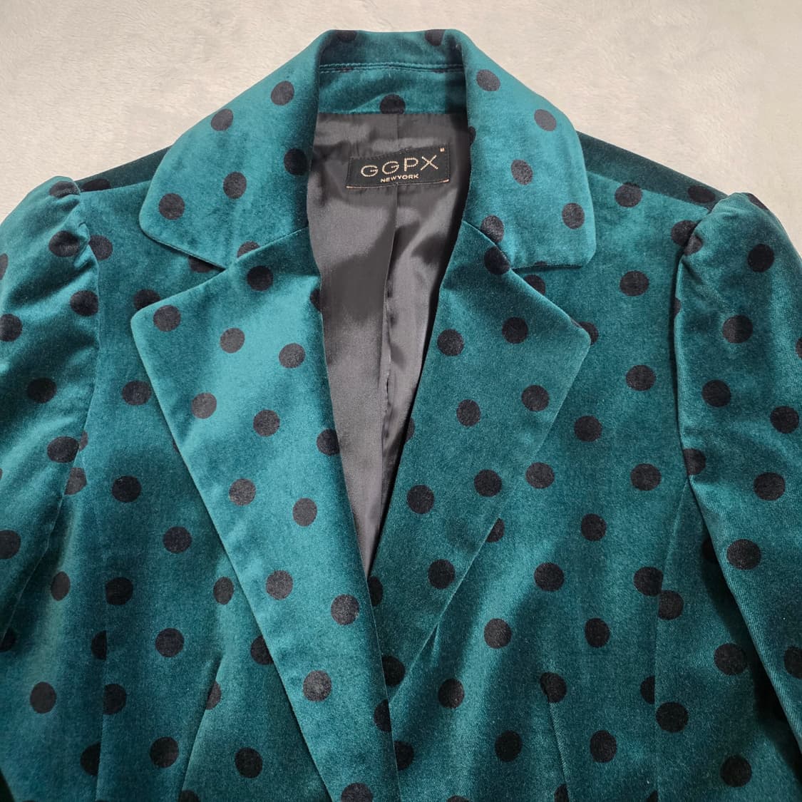 (M)여성 GGPX 빈티지 슬림 벨벳 자켓 상품이미지2