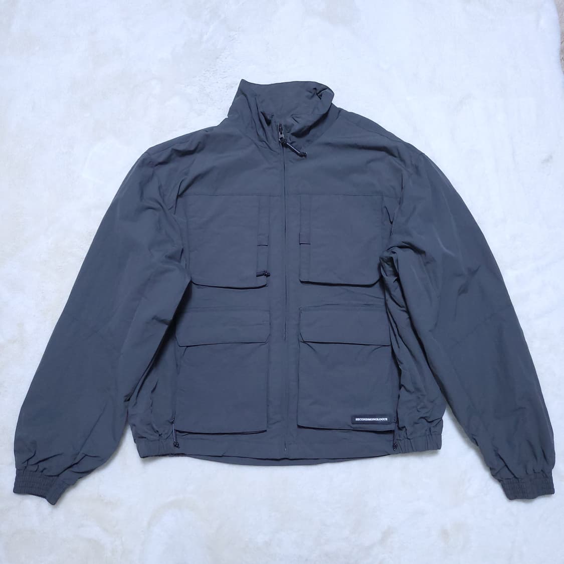 세컨모놀로그 포켓 점퍼 M 0330 뽀샤샤 상품이미지1