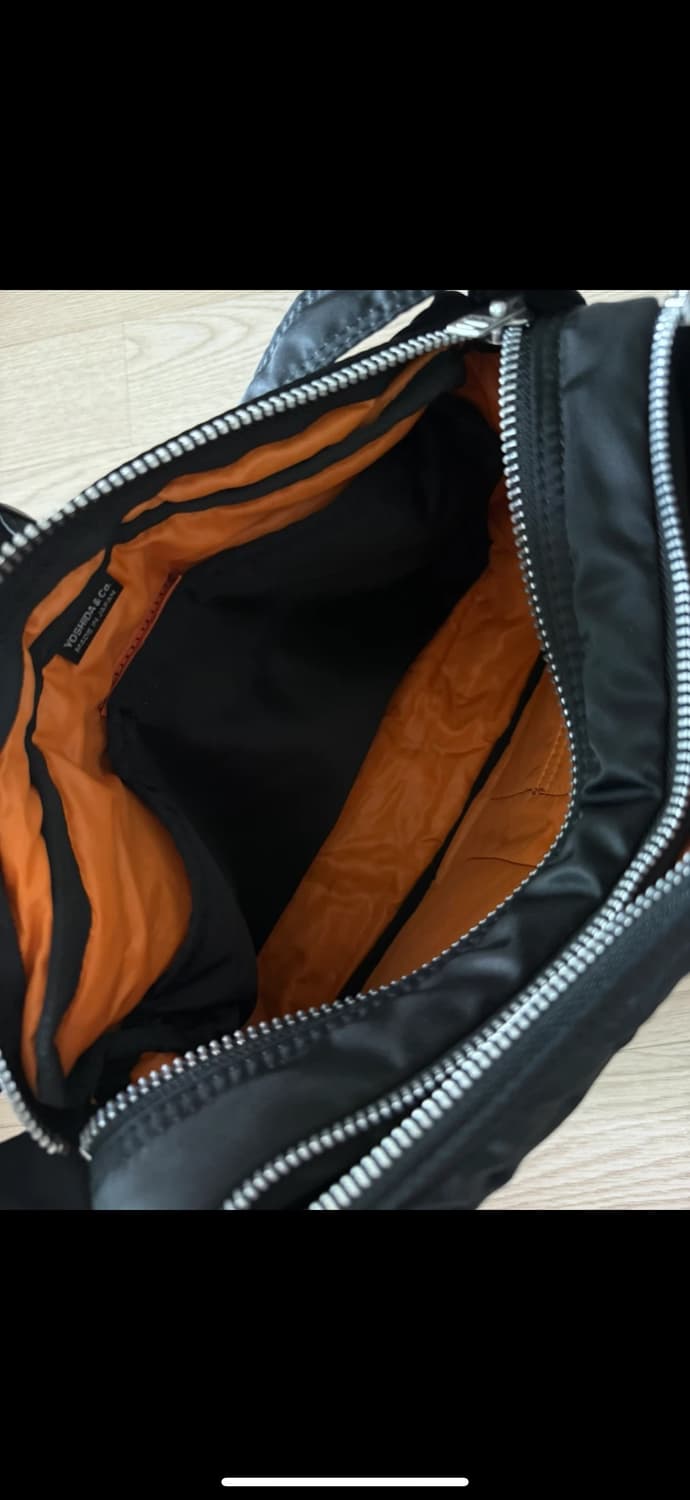 요시다포터 탱커 슬링백 블랙 (TANKER SLING BAG W ZIP. 상품이미지4