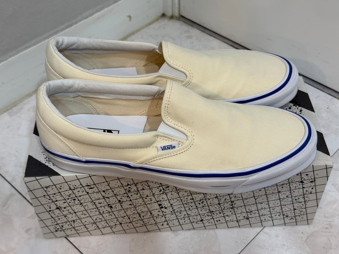 [285] 반스 볼트 OG 클래식 슬립온 화이트 상품이미지4