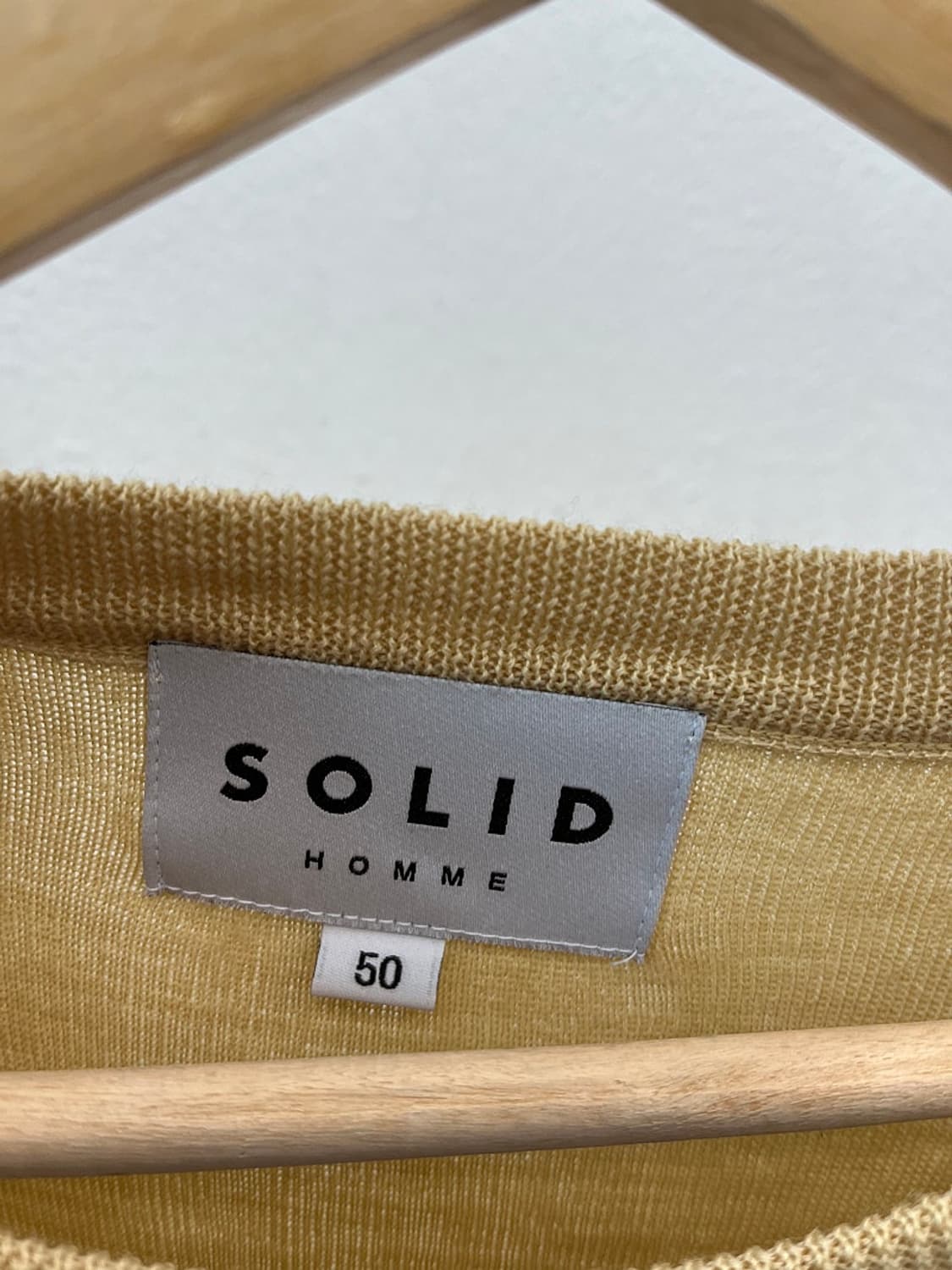 105) 솔리드옴므 포켓 울니트  상품이미지7