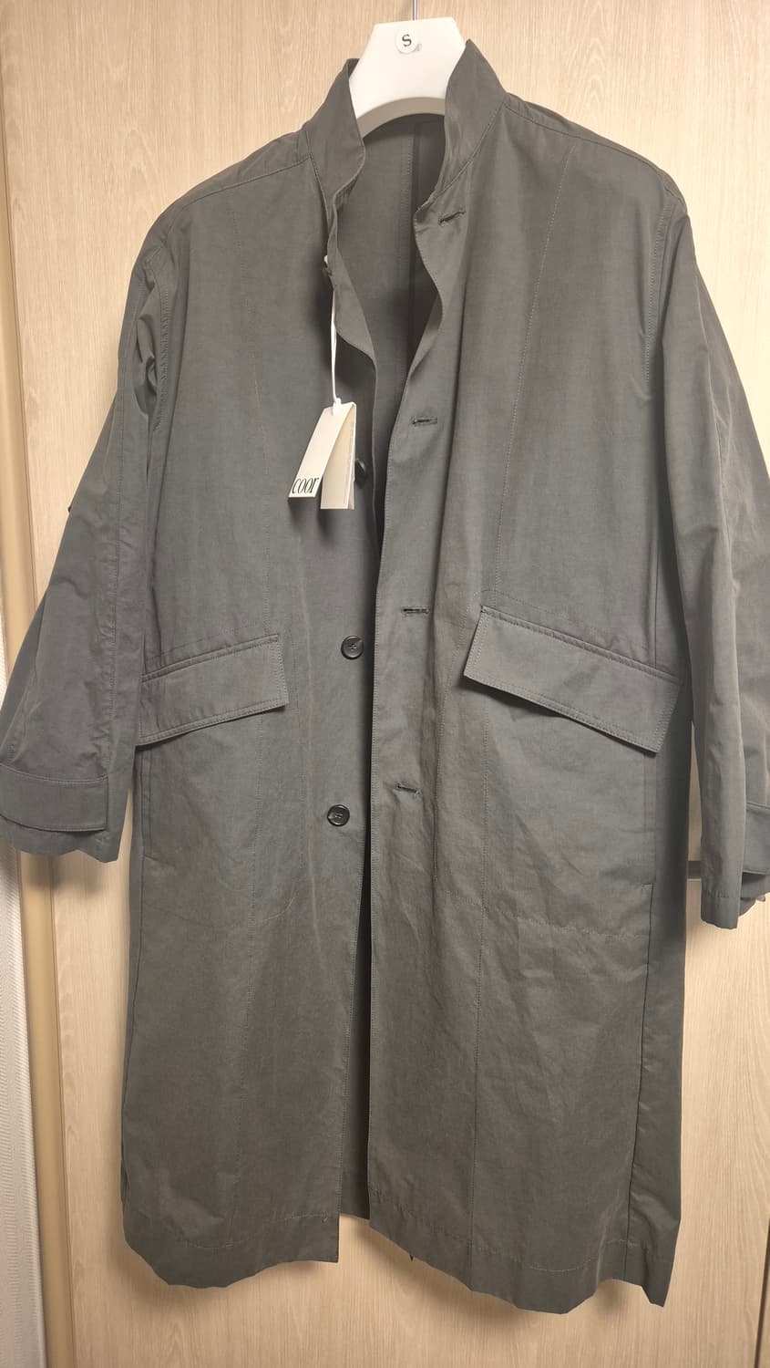 쿠어 플라콘 스탠카라 코트 상품이미지2