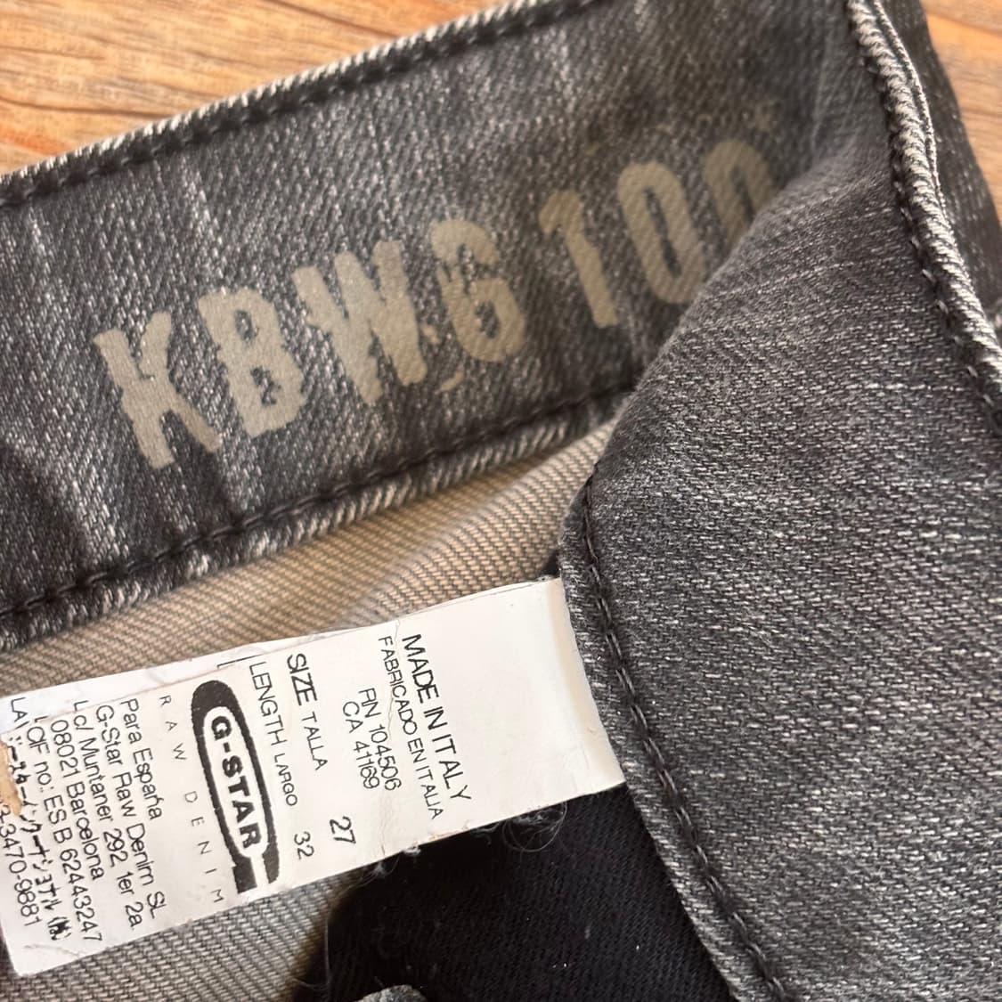 지스타 RAW 로우 27 스판 데님 청바지 지퍼 스키니 JACK  상품이미지9