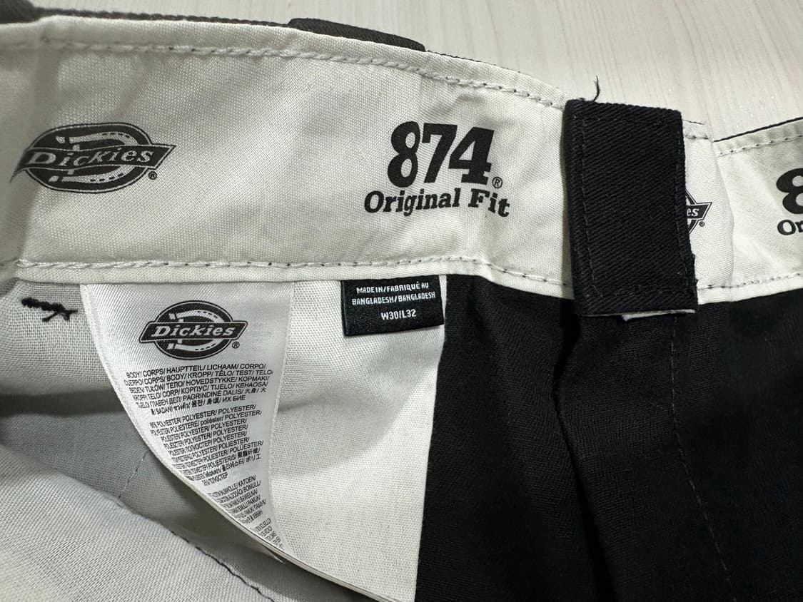 디키즈 874 워크팬츠 블랙 상품이미지3