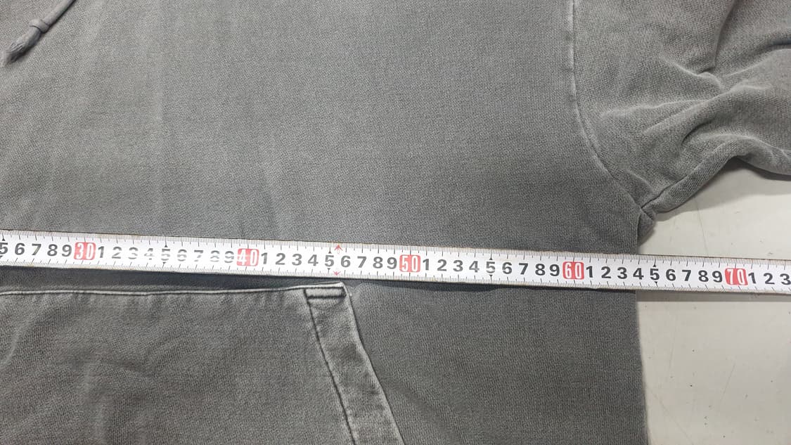 Juun.J 워싱 그레이 후드티m 상품이미지4