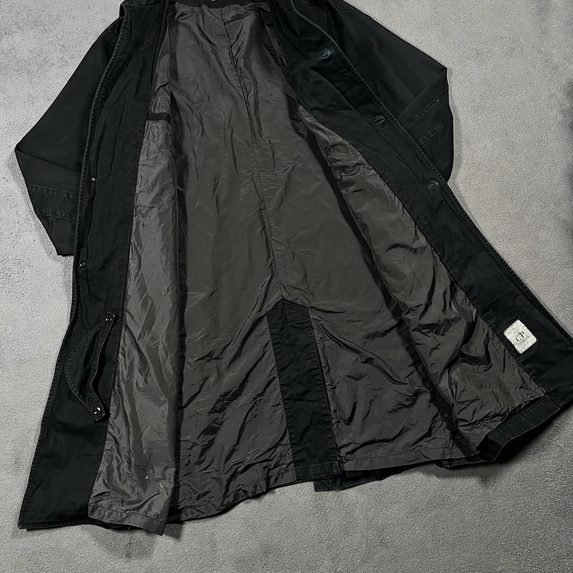 CP컴퍼니 코튼 롱 싱글버튼 코트 자켓 상품이미지3