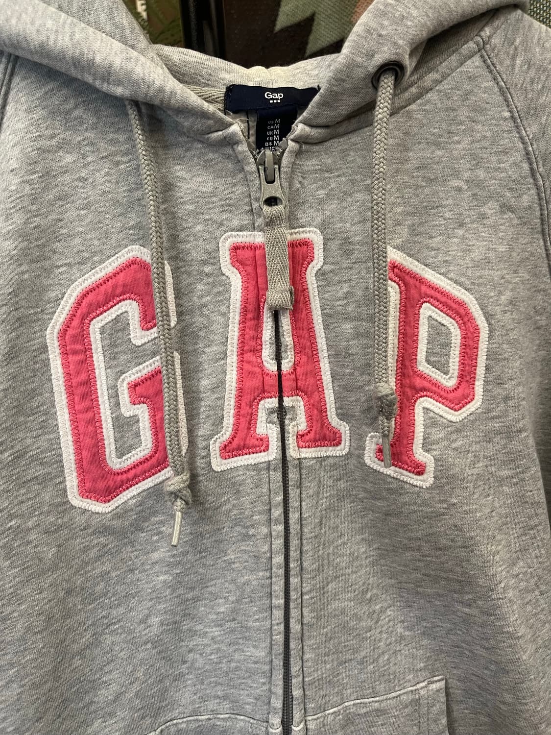 갭 핑크로고 후드집업 #csz795 상품이미지3