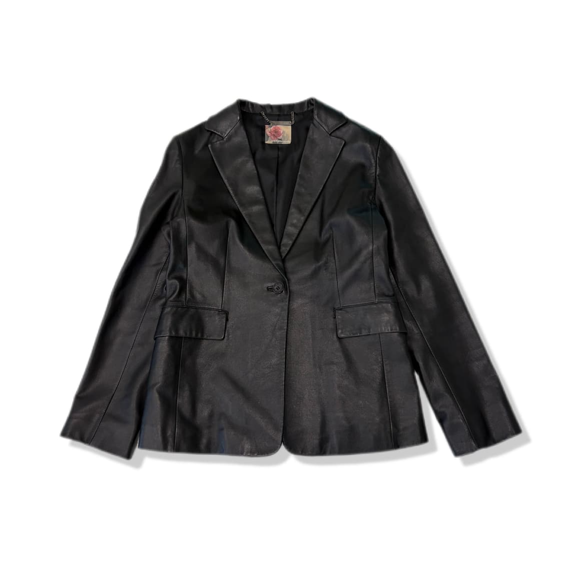 vintage sheepskin single button jacket 상품이미지1