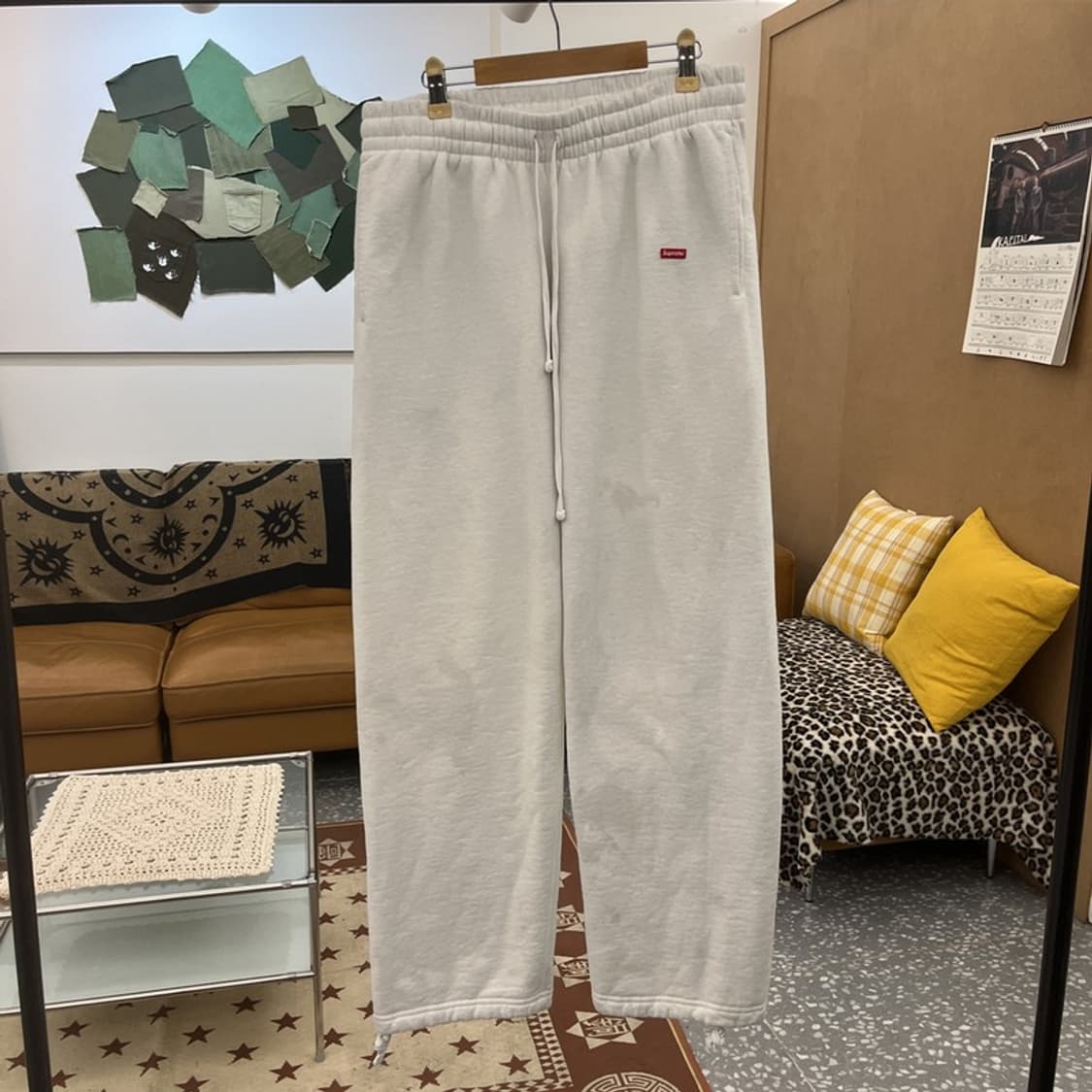 슈프림 캐주얼 빈티지 스몰박스 스웻팬츠 29인치 C09888 상품이미지3