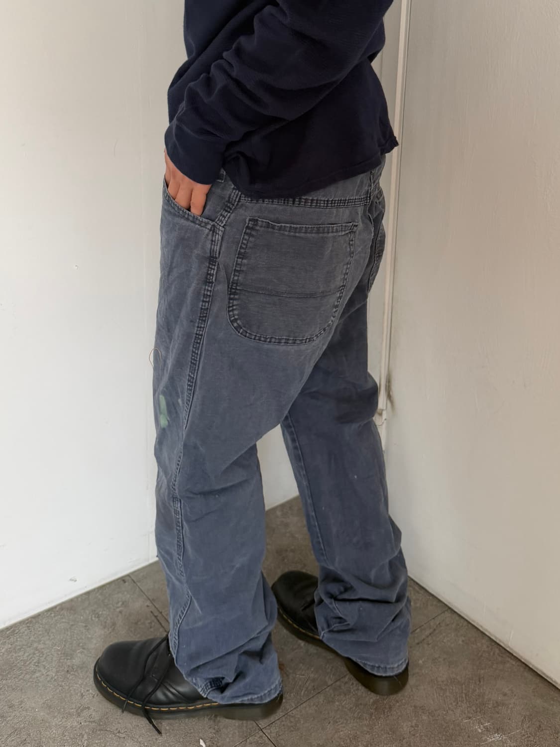 디키즈 카펜터 워크팬츠 워싱블루 상품이미지3