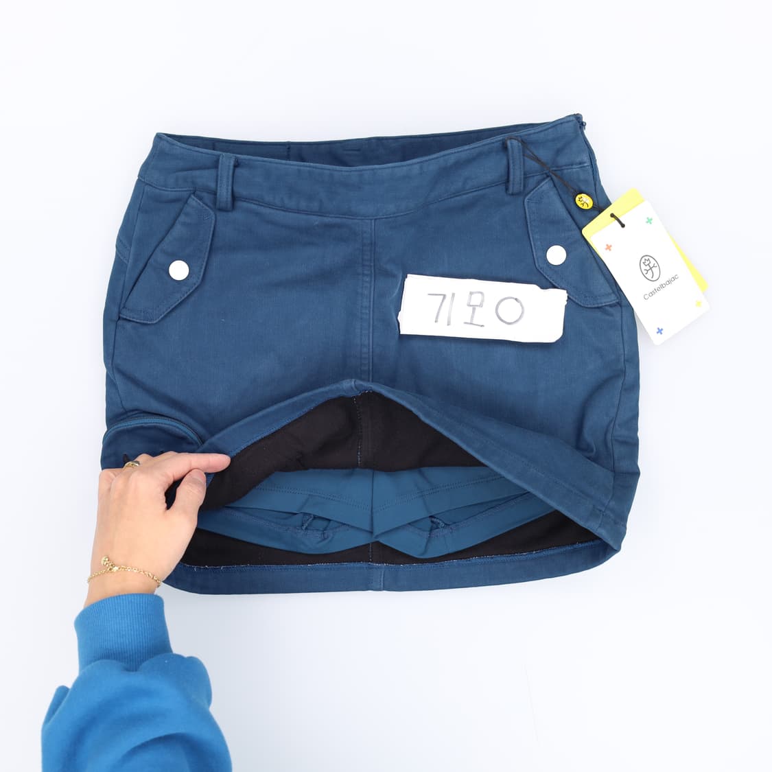 [64] 새상품 까스텔바작 여성 기모 치마바지  0105H2 상품이미지4